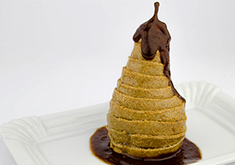 Roasted Pears In Pastry With Sause